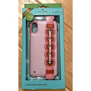 Kate Spade New York Grommet Hand Strap Stand iPhone Xs / X iPhone Case